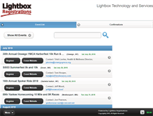 Tablet Screenshot of lightboxreg.com
